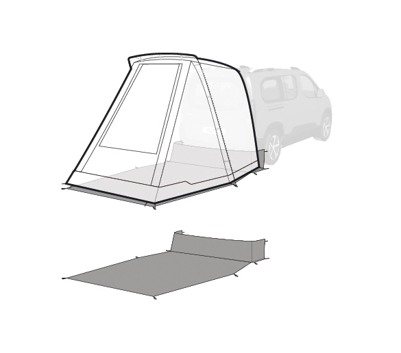 Outwell Underlag Lux Sandcrest S